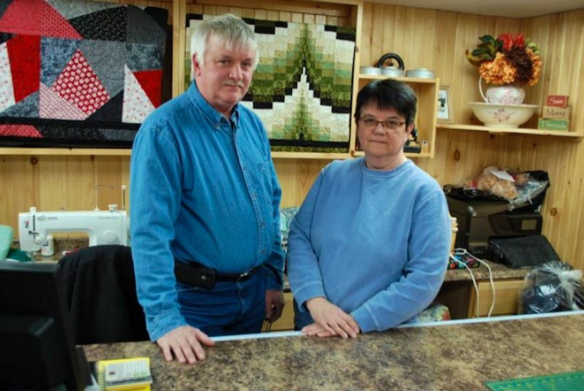 Wade and Vera Mills, owners of Wave Creations in Harcourt.