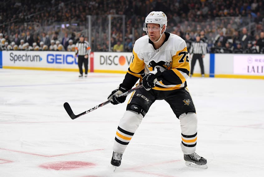 Forward Patric Hornqvist was one of 11 Pittsburgh Penguins missing from practice on Monday and Tuesday.