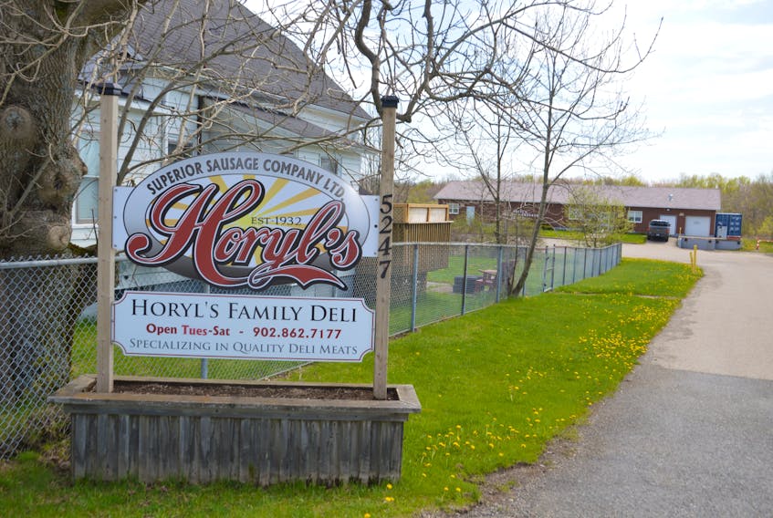 Horyl’s Superior Sausage Company Ltd has announced the permanent closure of Horyl’s Family Deli on Union Highway in River Ryan. The closure comes as a response to COVID-19 to ensure the health and safety of the storefront staff and customers. JEREMY FRASER/CAPE BRETON POST