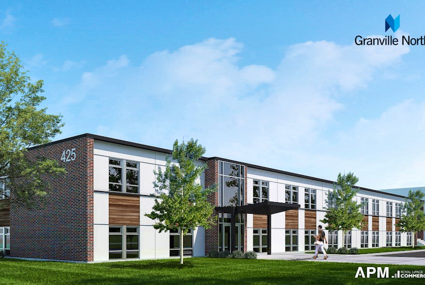 One of two new residential developments coming to the former Holland College property on Granville Street in Summerside. 