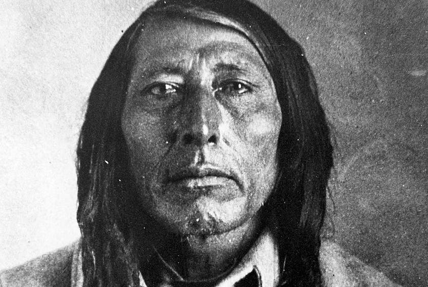 Chief Poundmaker. "He was essentially the rising leader of the Cree."