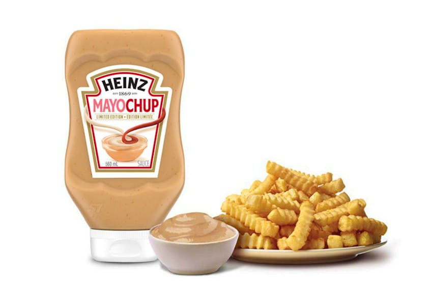 Mayochup, a combination of mayonnaise and Ketchup, hit Canadian shelves in May.