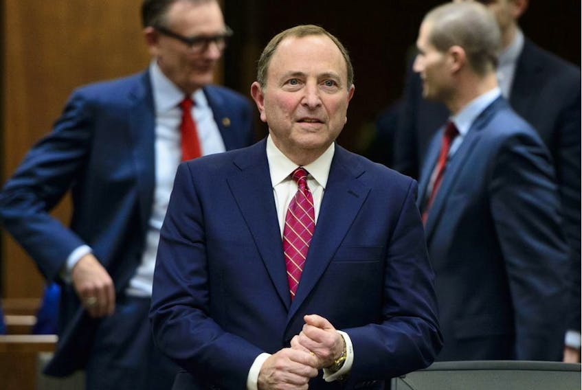NHL commissioner Gary Bettman was in Ottawa on Wednesday, May 1, 2019 to appear before the Commons Subcommittee on Sports-Related Concussions.