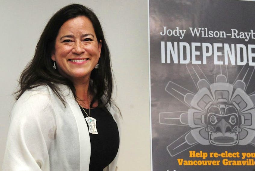  Jody Wilson-Raybould announces that she will seek re-election as an independent candidate in Vancouver on May 27, 2019.