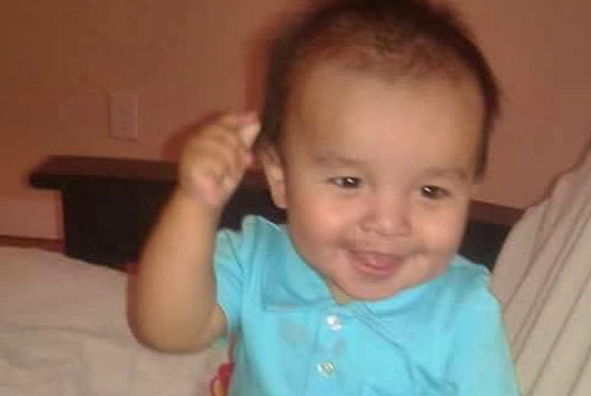  Anthony Raine, 19 months old, was found dead near a church in Edmonton on April 21, 2017.