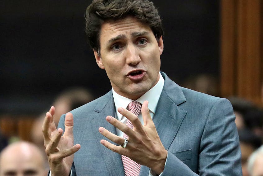 Prime Minister Justin Trudeau speaks during Question Period in the House of Commons on Parliament Hill in Ottawa, June 11, 2019.