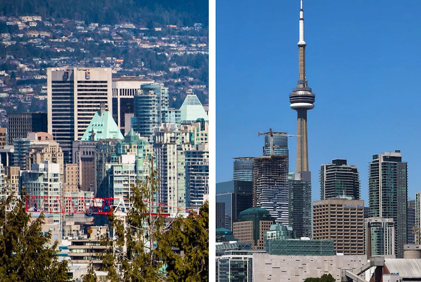 Sales in and around Toronto rose 53 per cent from April on a seasonally adjusted basis as new listings surged almost 48 per cent and the average price climbed 4.6 per cent, according to Toronto Regional Real Estate Board.