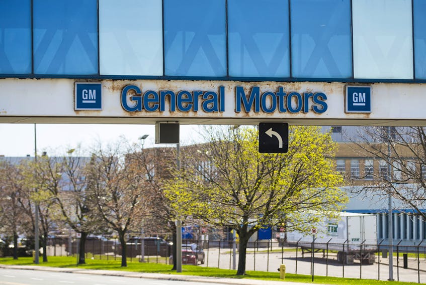  The General Motors plant in Oshawa, Ont.
