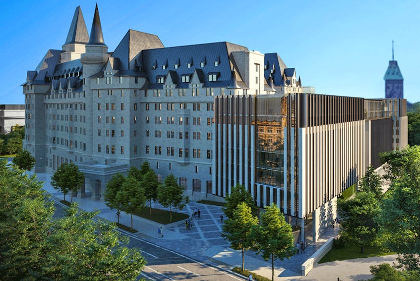  The latest design for a proposed addition to Ottawa’s historic Chateau Laurier has been described as a shipping container, a radiator and an air-conditioning unit.