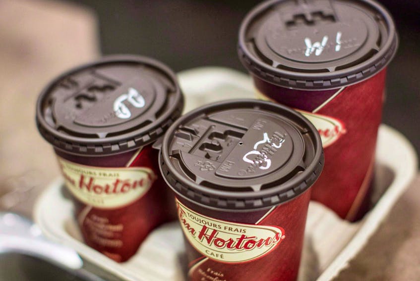  The outbreak in March forced Tim Hortons to close its dining rooms and focus entirely on delivery, drive-thru and takeout.