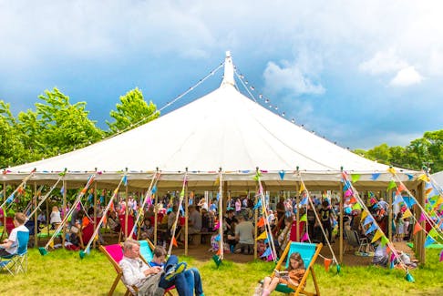 The Hay Festival attracts thousands of book lovers every year.