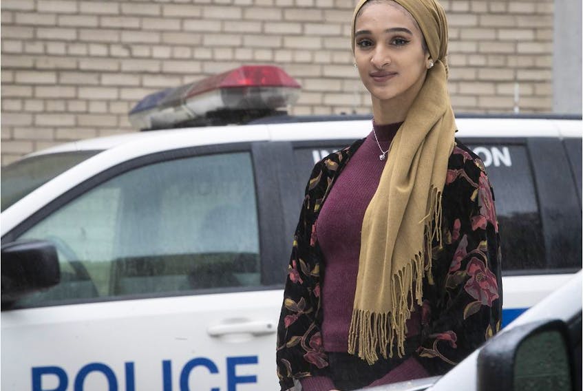 Sondos Lamrhari, a Montreal woman who wears a hijab, made headlines last year when she said her dream was to become a police officer.