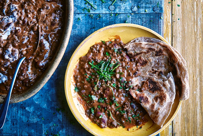 Black lentils with red kidney beans from Chetna's Healthy Indian by Chetna Makan.