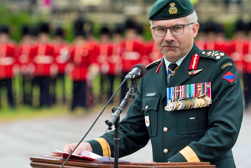 Lt.-Gen. Paul Wynnyk, shown in 2016, was asked to stay on beyond his retirement by Chief of the Defence Staff Gen. Jon Vance, only to have Vance change that decision in May and then reverse it in June.