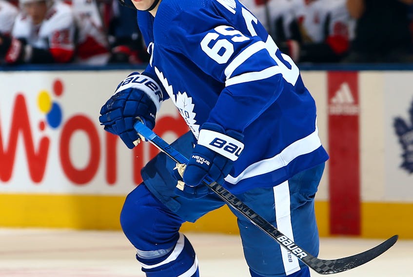 Maple Leafs forward Ilya Mikheyev is scheduled to have his salary arbitration hearing on Wednesday.