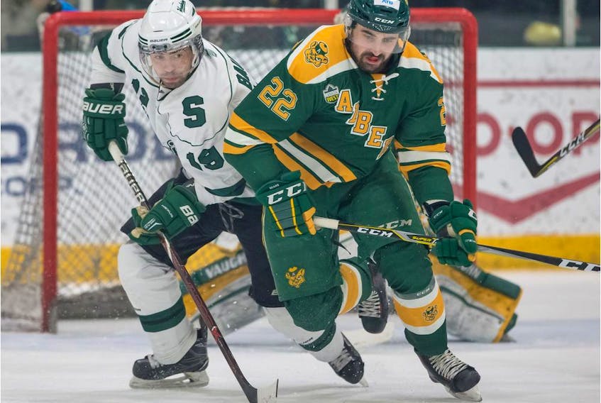 The University of Alberta Golden Bears defeated the University of Saskatchewan Huskies 1-0 in Game 3 of the Canada West men's hockey championship final Sunday, March 3, 2019. 