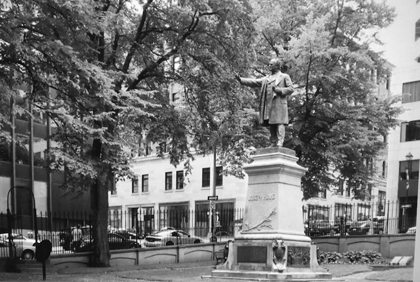 A statue of Joseph Howe on the south side of Province House in Halifax. Howe was born on Dec. 13, 1904.