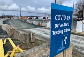 It was a quiet morning Tuesday, Jan. 12, 2021 at the COVID-19 testing drive-thru behind the Dartmouth General on Mount Hope Avenue in Dartmouth.