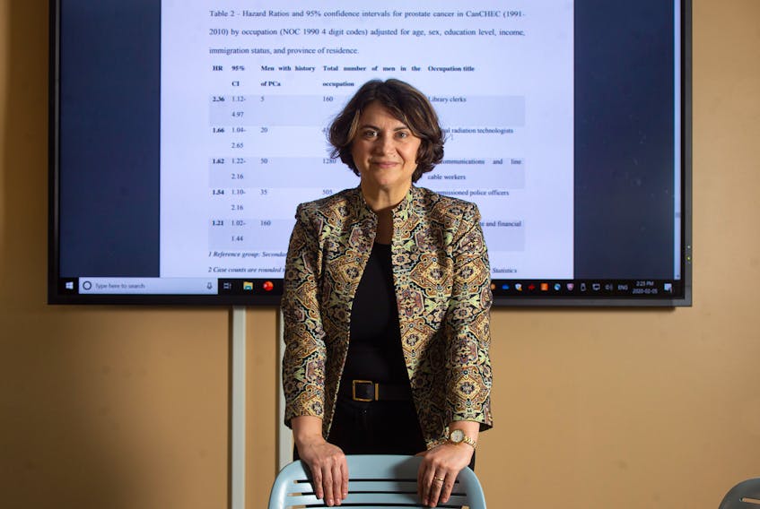 Dr. Gabriela Ilie stands inside Dalhousie's Centre for Clinical Research on Wednesday, Feb. 5, 2020.