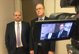 Crown attorneys Shane Russell and Allan Murray are leading the questioning of witnesses in the Desmond fatality inquiry. Photo taken Jan. 30, 2020.