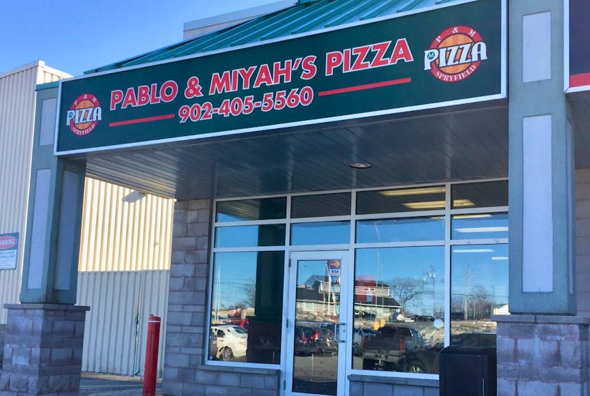 At Pablo and Miyahs Pizza, located at 16 Dentith Rd., Halifax police seized over $40,000 and two loaded handguns as part of a series of raids in the Spryfield area earlier in February 2020.
