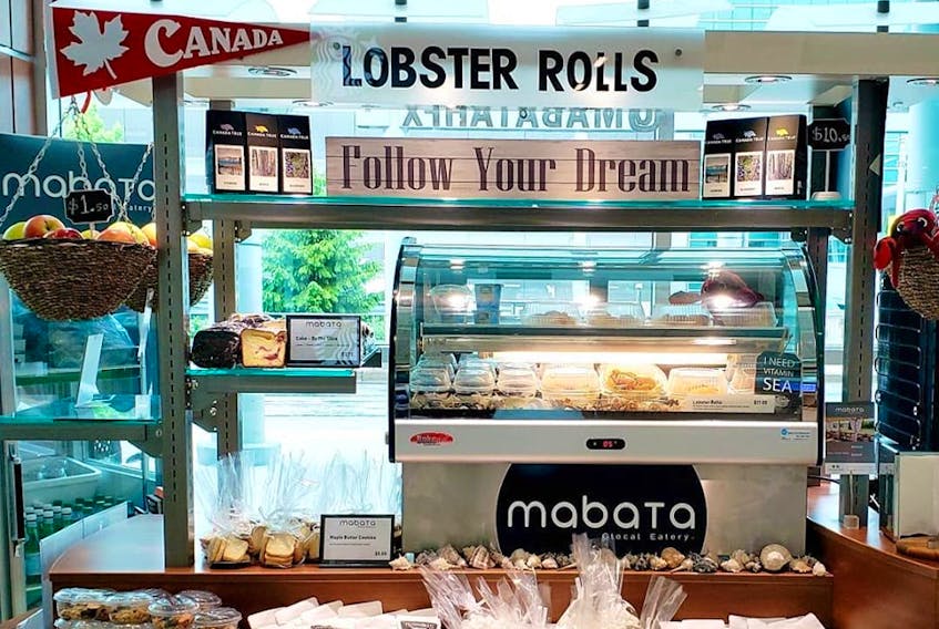 Mabata-Glocal Eatery has opened what they say is Canada’s first airport honesty food pop-up shop, in the arrivals foyer of the Halifax Stanfield International Airport. - Mabata Facebook photo