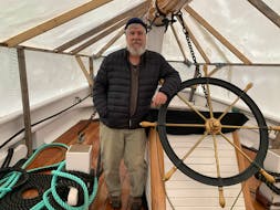 Phil Watson, aboard Bluenose II in its winter berth, is the ninth skipper of the replica of Canada's most revered sailing ship.