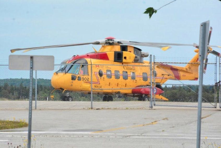 <p>A CH-149 Cormorant search and rescue helicopter was dispatched to Yarmouth Monday night.</p>