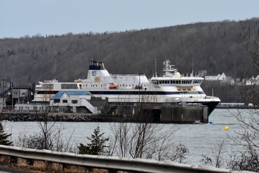 The Fundy Rose ferry docked in Digby. The ferry sails between Digby, N.S. and Saint John, N.B. TINA COMEAU PHOTO