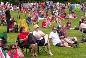 A large crowd has been at Victoria Park in Charlottetown all day Monday to celebrate Canada Day festivities.