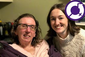 No More Warehousing - The Nova Scotia Association for Inclusive Homes and Support (NMW) founder and board member Jen Powley, left, and board member Emma Cameron, right.