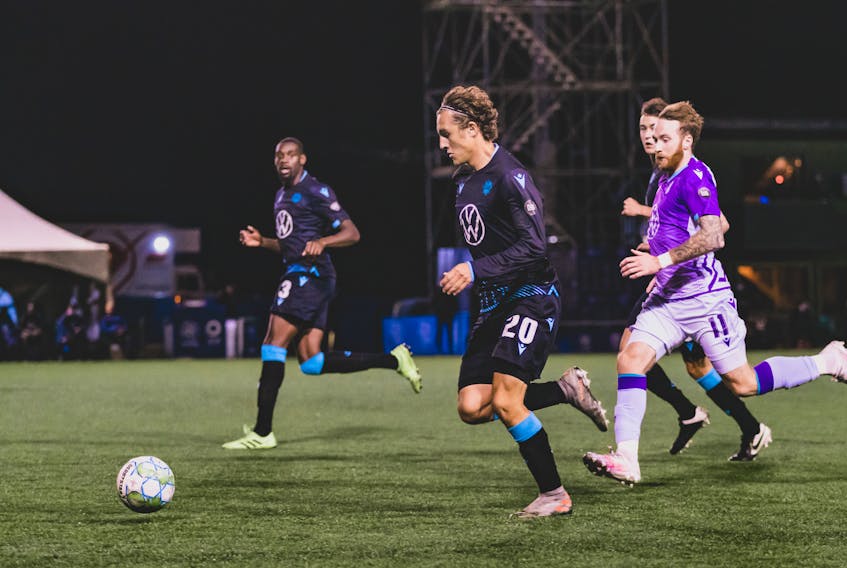 Defender Jake Ruby re-signed with HFX Wanderers FC on Wednesday. (HFX Wanderers FC)
