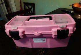 Why have an ordinary tool box when you can have one that supports the Canadian Breast Cancer Foundation? — Janice Wells photo