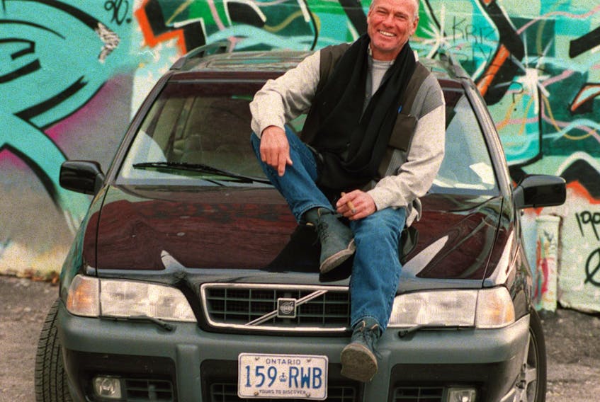 Jim McKenny, shown here back in his CITY-TV days, now works with Addiction Recovery Toronto. 
