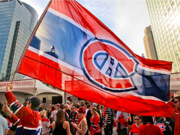 What are the chances of 2020 playoff celebrations like this one back in 2014, when the Montreal Canadiens faced the Boston Bruins at home on May 12?