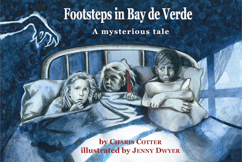 "Footsteps in Bay de Verde, A Mysterious Tale" by Charis Cotter is published by Running the Goat Books & Broadsides, based in Tors Cove. 