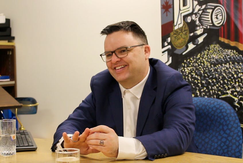 Feb. 26, 2021 - Brendan Maguire, Nova Scotia’s new minister of municipal affairs.
