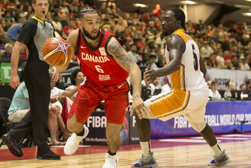 Cory Joseph (left) will be helping to lead Canada at the upcoming FIBA World Cup. (Errol McGihon/Postmedia Network)
