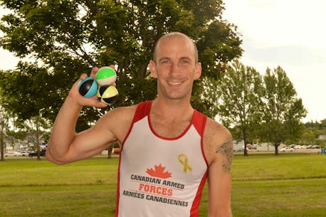 Juggling life’s challenges: P.E.I. man sets world record for joggling