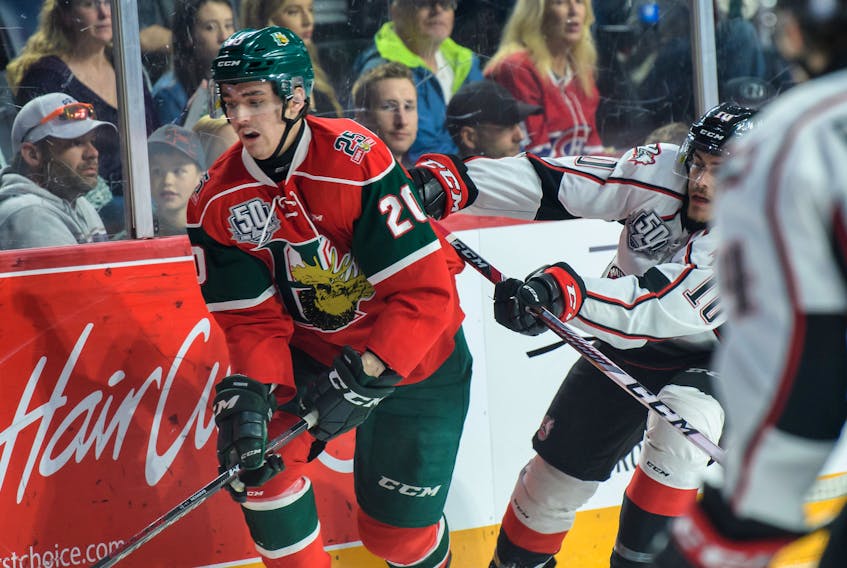 The Colorado Avalanche picked Halifax Mooseheads defenceman Justin Barron 25th overall in Tuesday's NHL draft. (CONTRIBUTED/QMJHL)