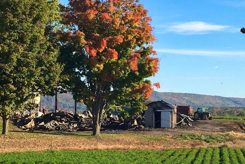 Wilmar Acres, a producer of broiler chickens in Sheffield Mills, has lost approximately 30,000 chickens after a weekend fire destroyed their barn. All livestock inside the building died during the fire.