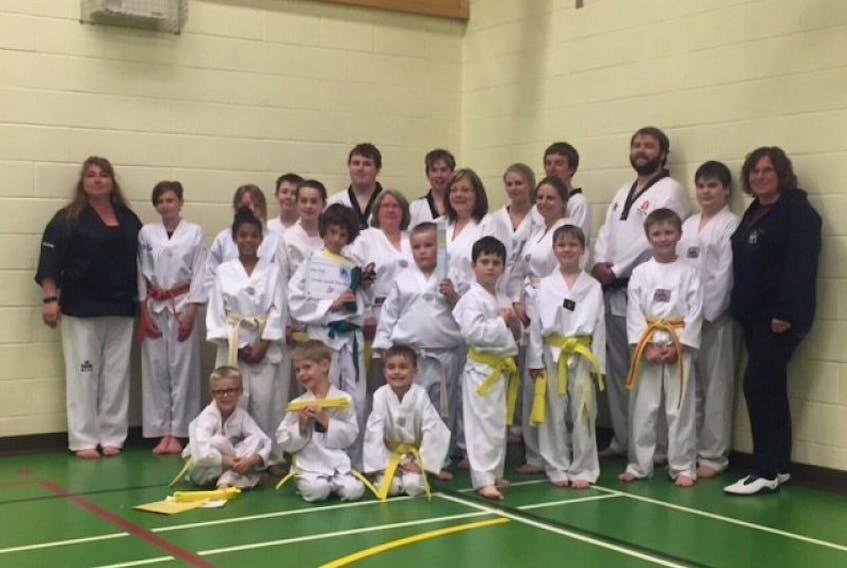 Members of the Tidal Spirit Taekwondo Academy in Avonport have been hard at work fundraising for electronic sparring gear.