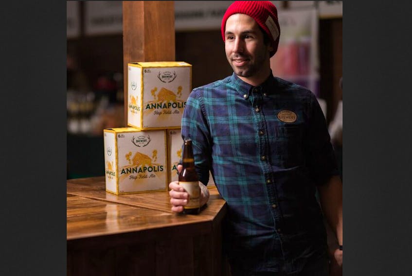 Alexander Keith’s brew master Stefan Gagliardi says the new Annapolis Hop Field Ale will help promote agriculture in Nova Scotia and support the Valley’s burgeoning hop growing industry.