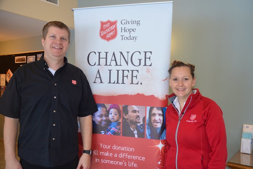 Capt. Cory Fifield and Capt. Kelly Fifield of the Kentville Salvation Army are extending their gratitude to all those who helped make the 2018 Christmas Kettle Campaign the most successful yet.