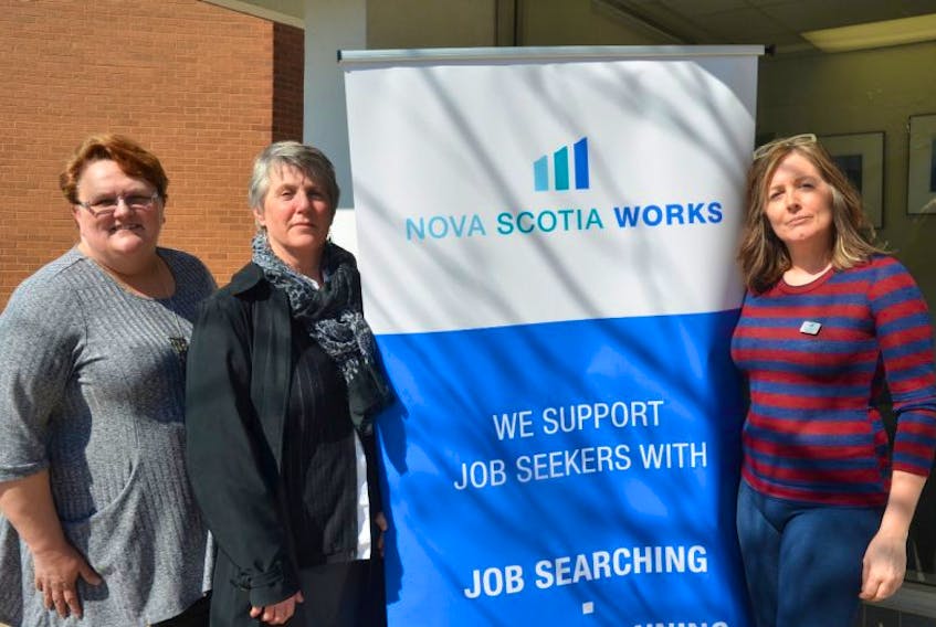 Nova Scotia Works employer engagement specialists Deb Kendall, Elizabeth Tufts and Lynn Silver are working to help employers make important connections whether they’re looking to hire or access training programs or funding.