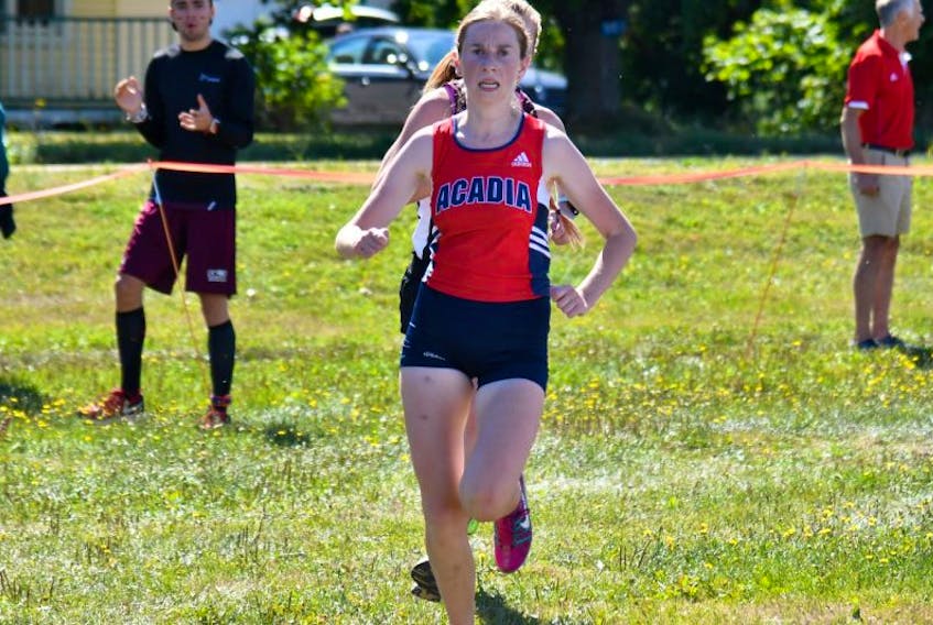 Acadia cross-country runner Chrissy Smith is excited to see what the new season will bring.