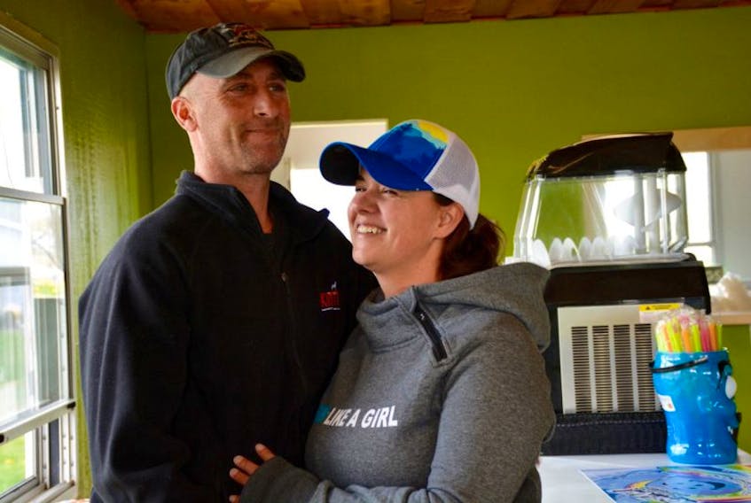 Darren and Jennifer Young met at the Windsor Playland Park in 2000, since then they got married and are now the owners, hoping to expand, including a new canteen.