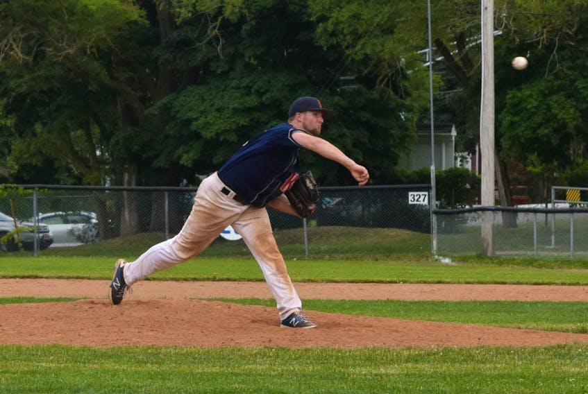 Pitcher, shortstop and occasional centre fielder - Codey Shrider does a little bit of everything on the field for the Kentville Senior Wildcats