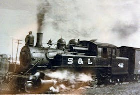 Before it was a tourist train from 1973 to 1979, the No. 42 steam engine was an S&L Railway locomotive from 1901 until 1955. It was one of the engines that would have powered the Hobo. CONTRIBUTED