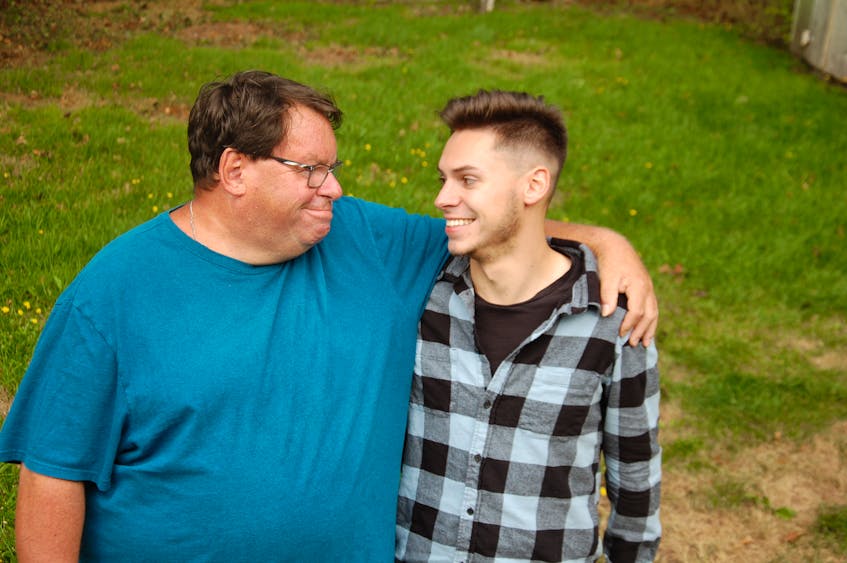 Kenneth Murnaghan of Charlottetown says despite living with a serious brain injury, raising his son Tyler, who is now 26, "was heaven...I loved it.''